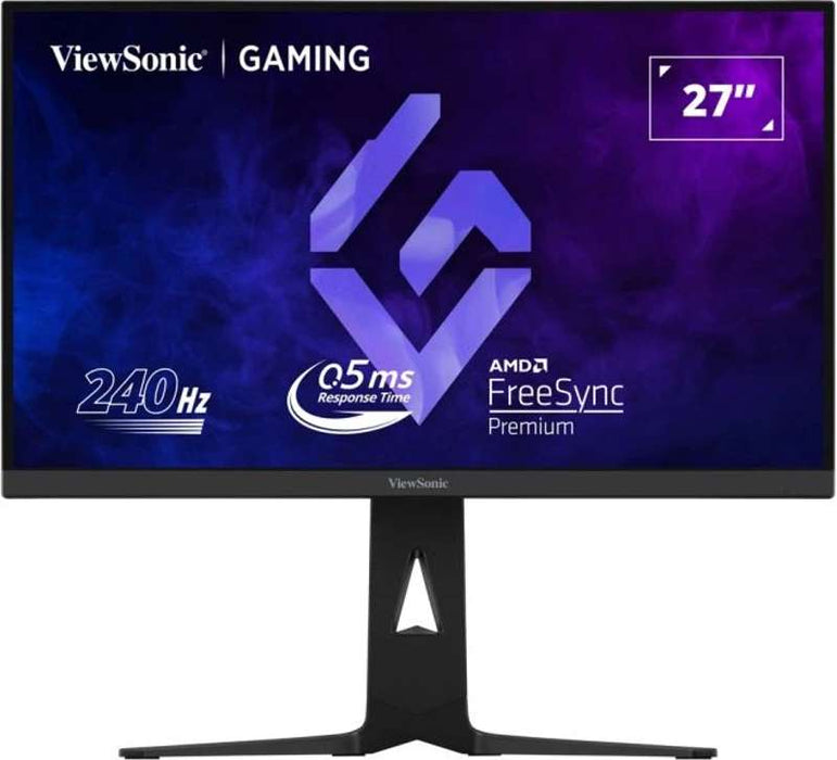 Viewsonic 27" QHD Gaming Monitor with 240Hz Refresh Rate USB-C & FreeSync Premium
