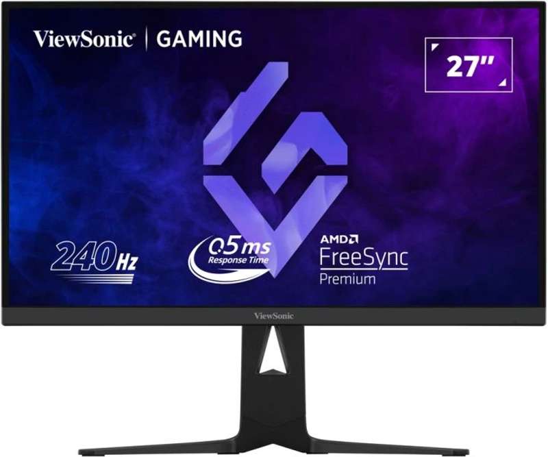 Viewsonic 27" QHD Gaming Monitor with 240Hz Refresh Rate USB-C & FreeSync Premium