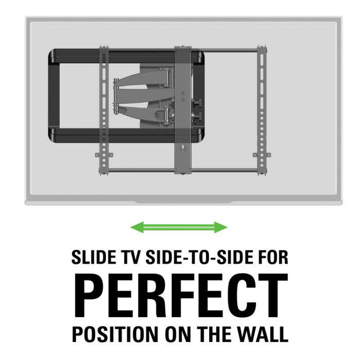 Sanus Full-Motion+ Mount For 37" - 55" flat-panel TVs up 75 lbs.