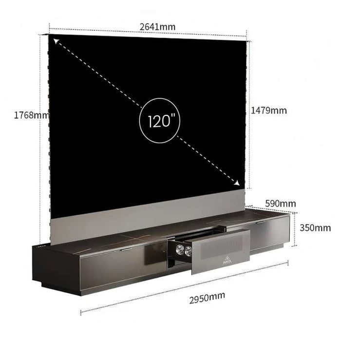 AWOL Vision Vanish 120'' Laser TV Bundle
