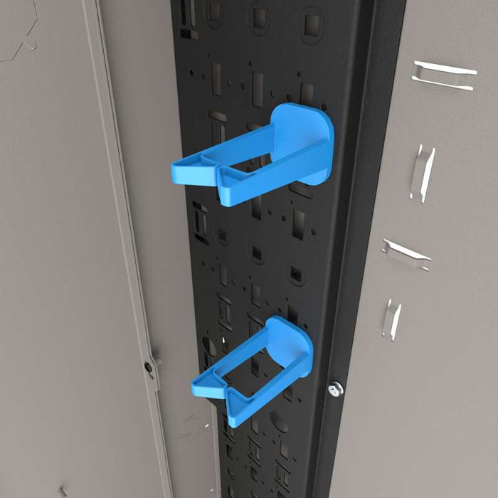 Middle Atlantic 8 RU Low Profile Wall Rack Plexi Top - Putty