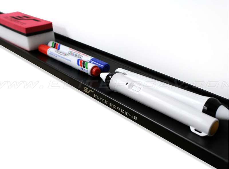 Elite WhiteBoardScreen TE CLR 2 Series, 97-inch Diag. 16:9 WhiteBoard Screen, Ceiling Light Rejecting (CLR)2 Material
