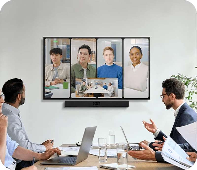 Yealink A40-031 All-in-one Video Bar for Small to Medium Rooms with Touch Console
