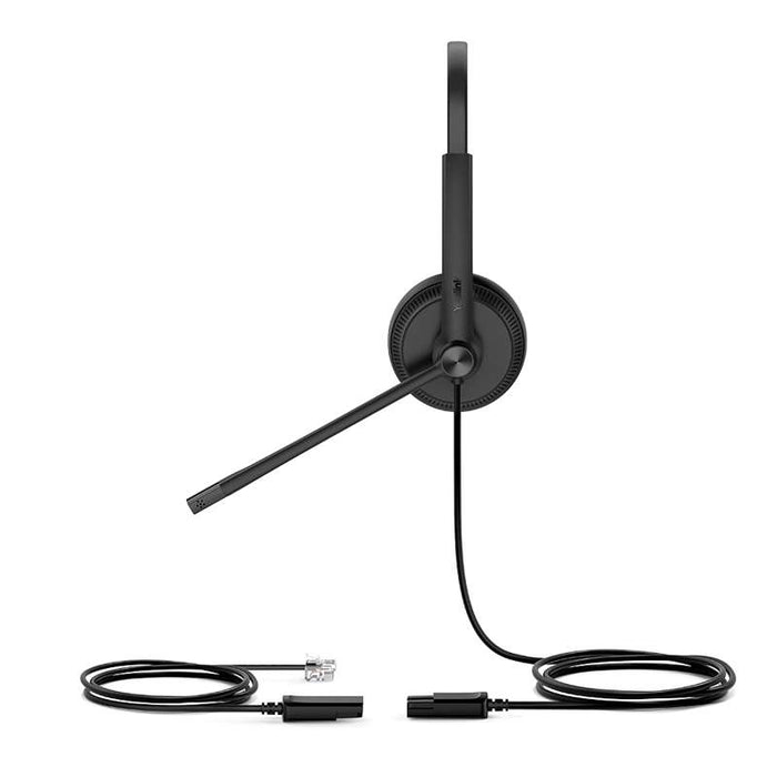 Yealink YHS34 Dual for 3rd Party Professional RJ9 Wired Headset for Cisco and Other IP Phones