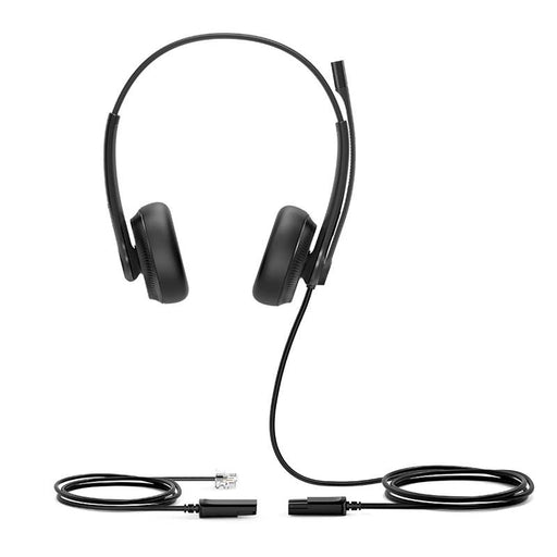 Yealink YHS34 Dual for 3rd Party Professional RJ9 Wired Headset for Cisco and Other IP Phones