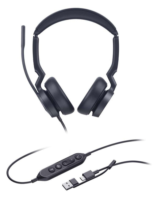 Yealink UH46 Dual Teams USB-C/A - Premium Stereo USB Headset for Microsoft Teams