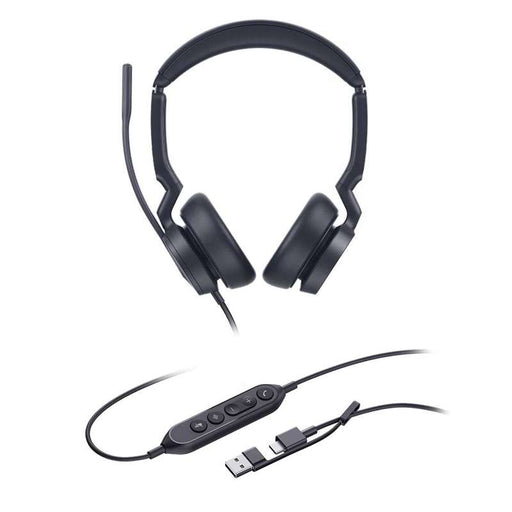Yealink UH46 Dual UC USB-C/A Premium Stereo USB Headset for Unified Communication