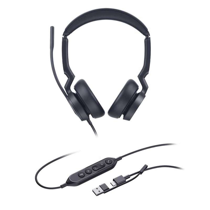 Yealink UH46 Dual UC USB-C/A Premium Stereo USB Headset for Unified Communication