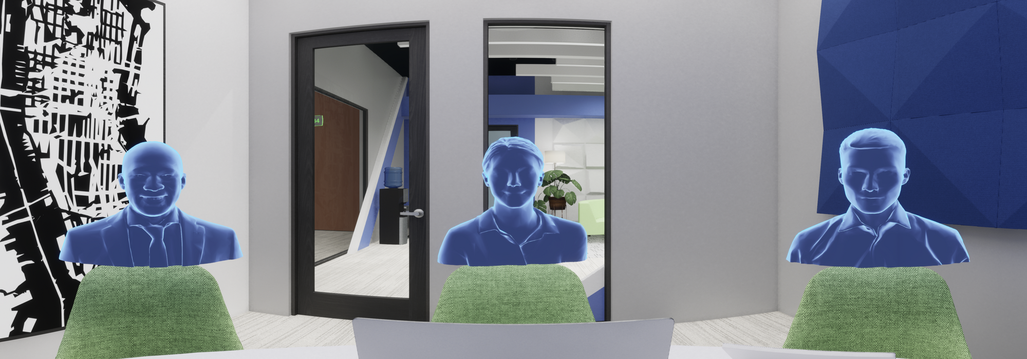 Crestron Huddle Room with Windows - Installation Not Included