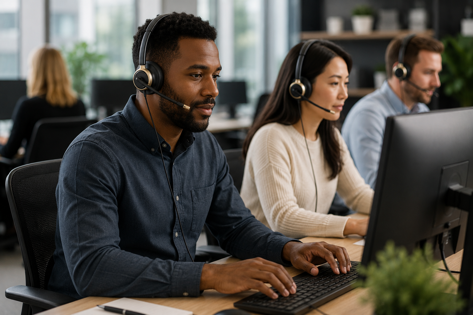 HP Poly Mission USB headset